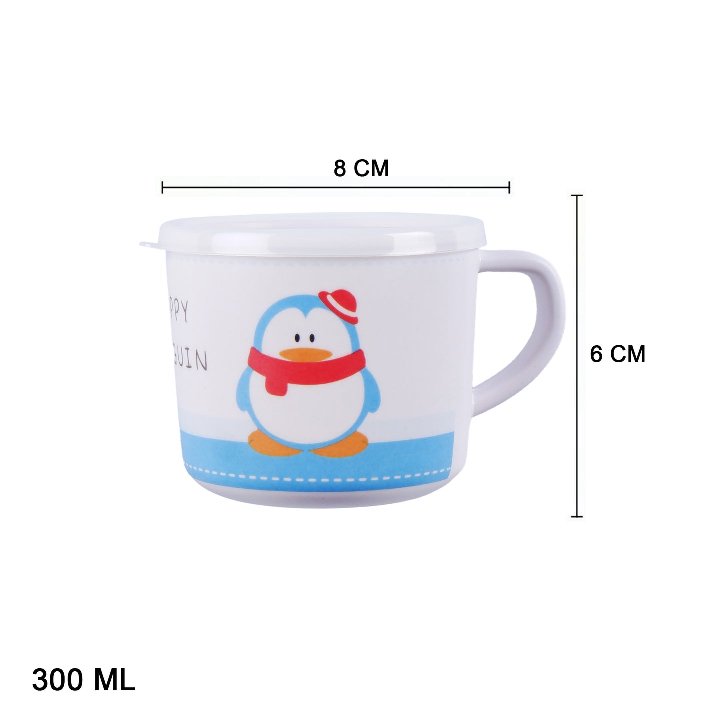 Paddy- The Penguin Bamboo Kids Dinner /Feeding Set of 5