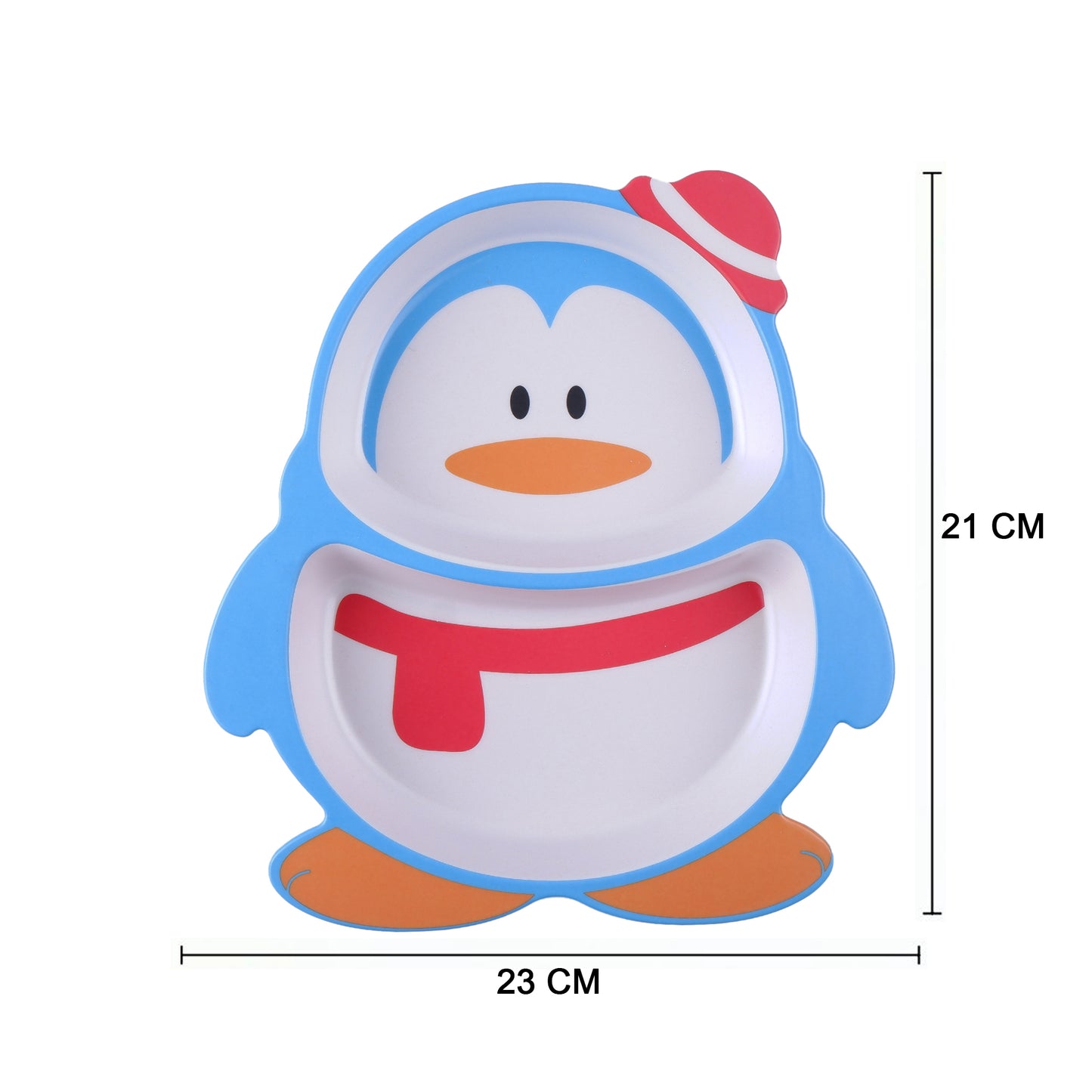Paddy- The Penguin Bamboo Kids Dinner /Feeding Set of 5