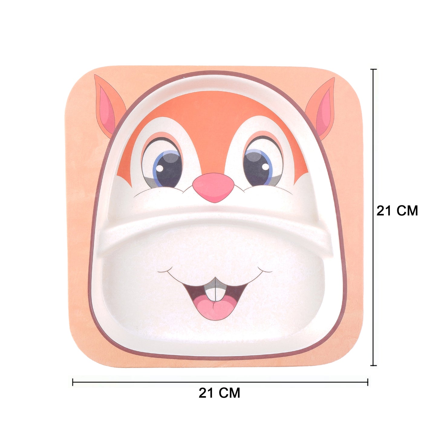 Snappy Squirrel Bamboo Kids Dinner /Feeding Set of 5