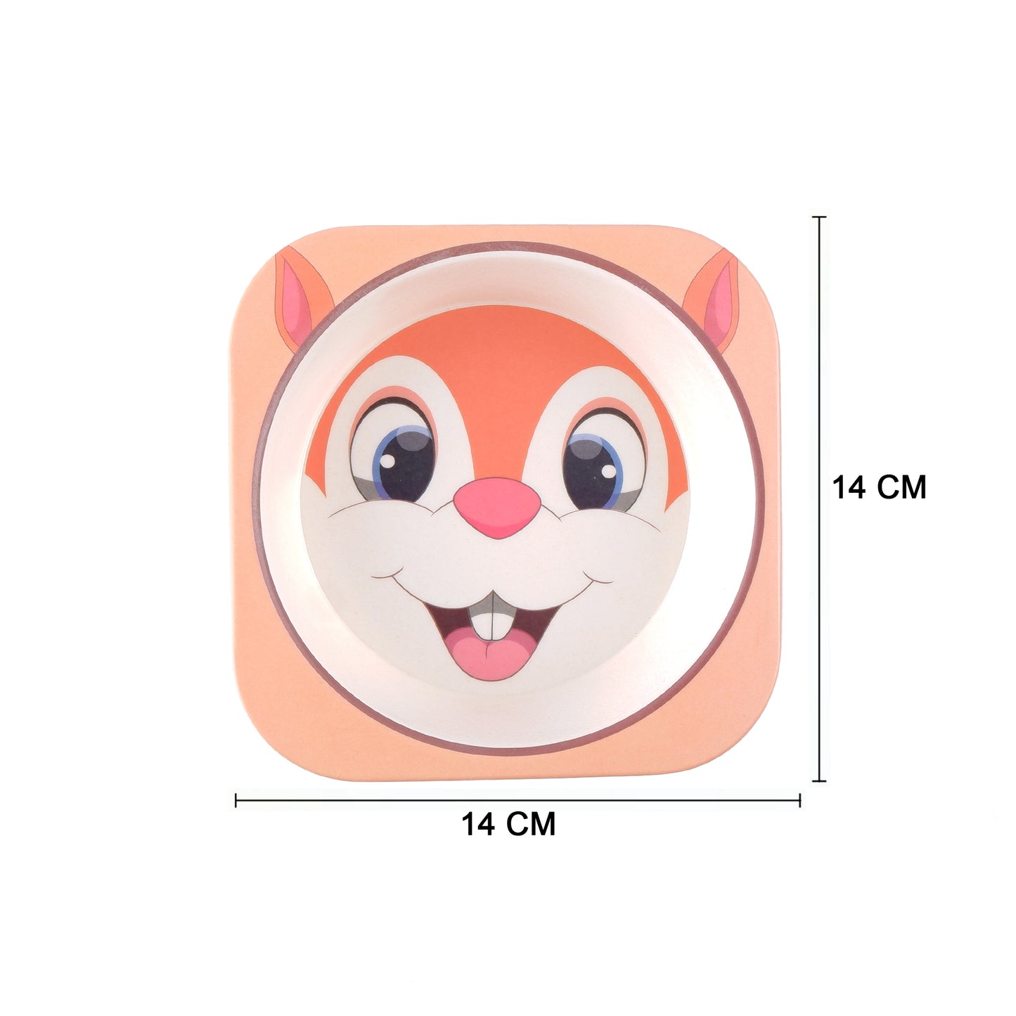 Snappy Squirrel Bamboo Kids Dinner /Feeding Set of 5