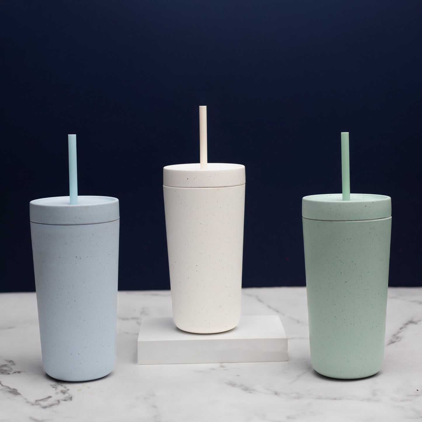 Drink It Up! Modern Bamboo Drinking Sipper for Adults and Kids (Age 7+ Years) with Straw