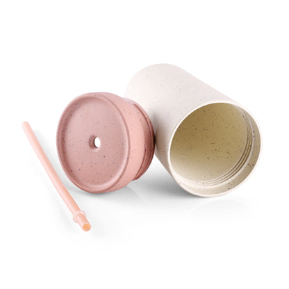 Drink It Up! Modern Bamboo Drinking Sipper for Adults and Kids with Straw