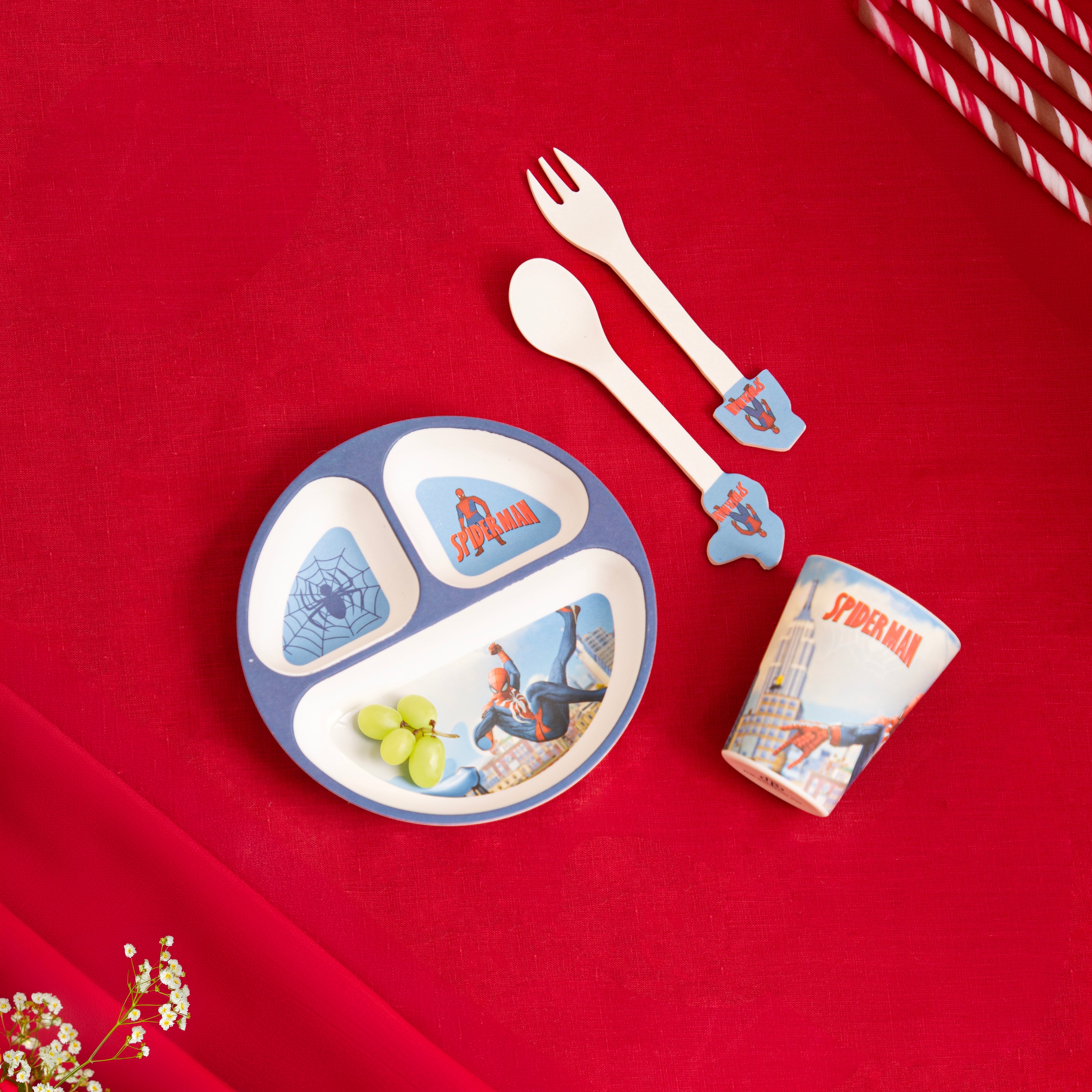 Kids dinner set best sale