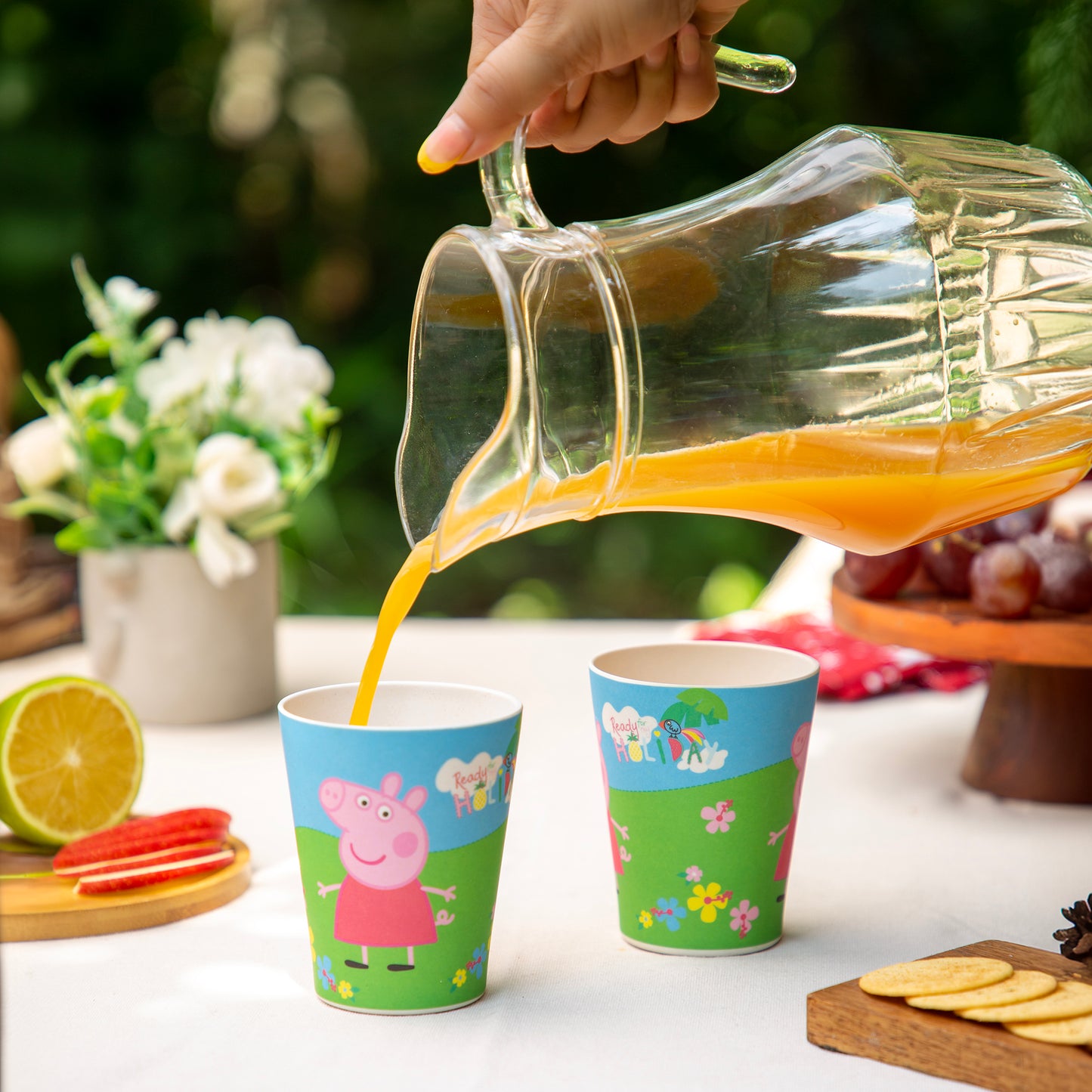 Peppa Pig's Playtime Bamboo Kids Tumblers/ Glasses