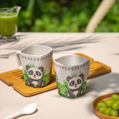 Plumpy Panda Bamboo Kids Mugs