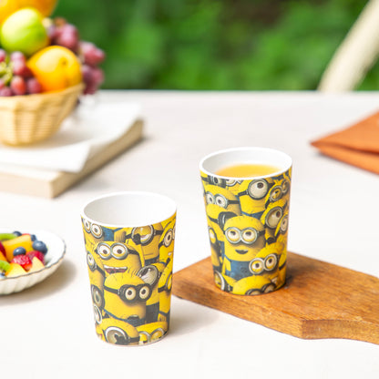 Minions Maniac Bamboo Kids Tumblers/ Glasses