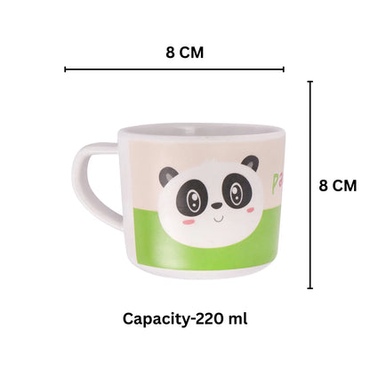 Playful Panda Bamboo Mug (with Lid)
