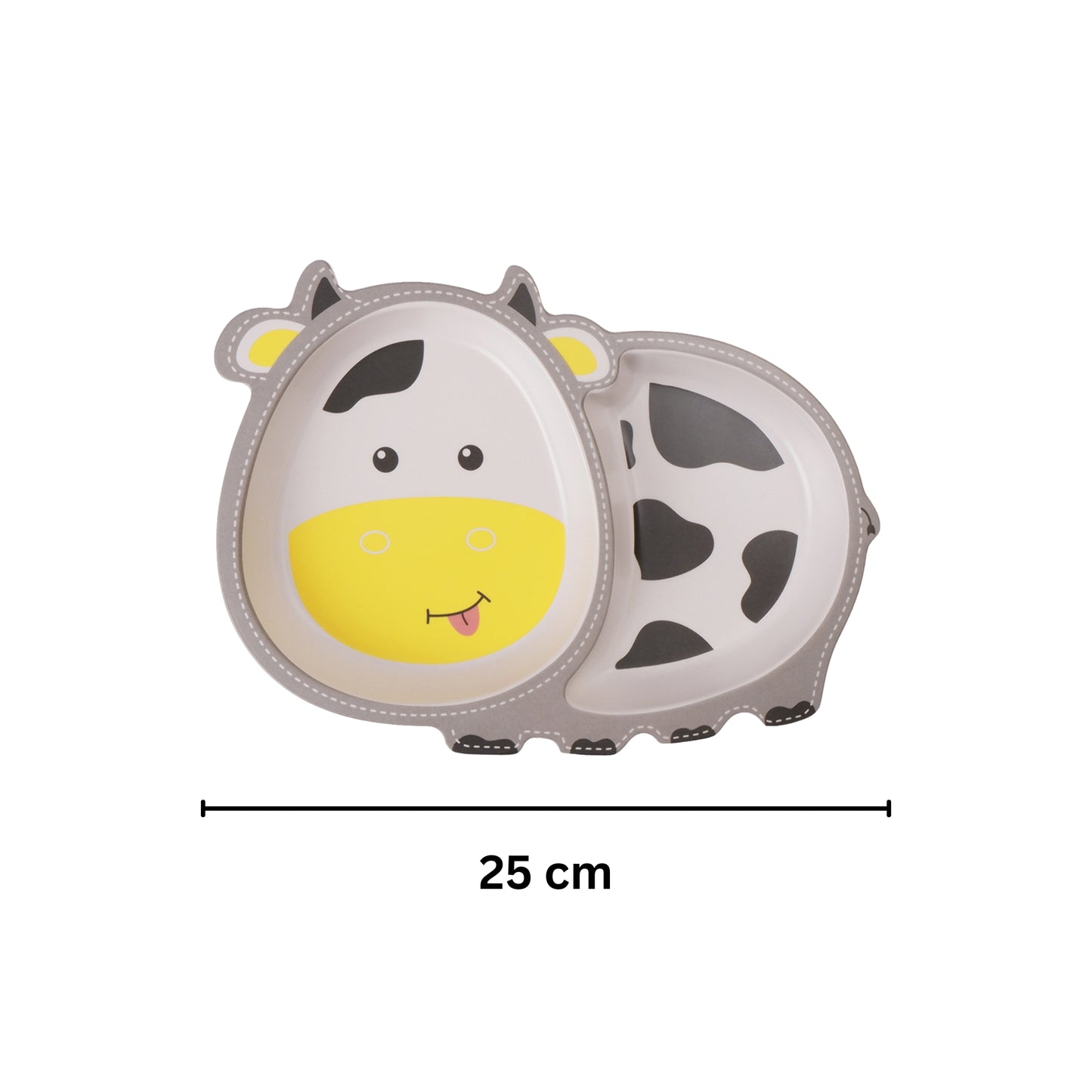 Chubby Cow Bamboo Kids Dinner /Feeding Set of 5