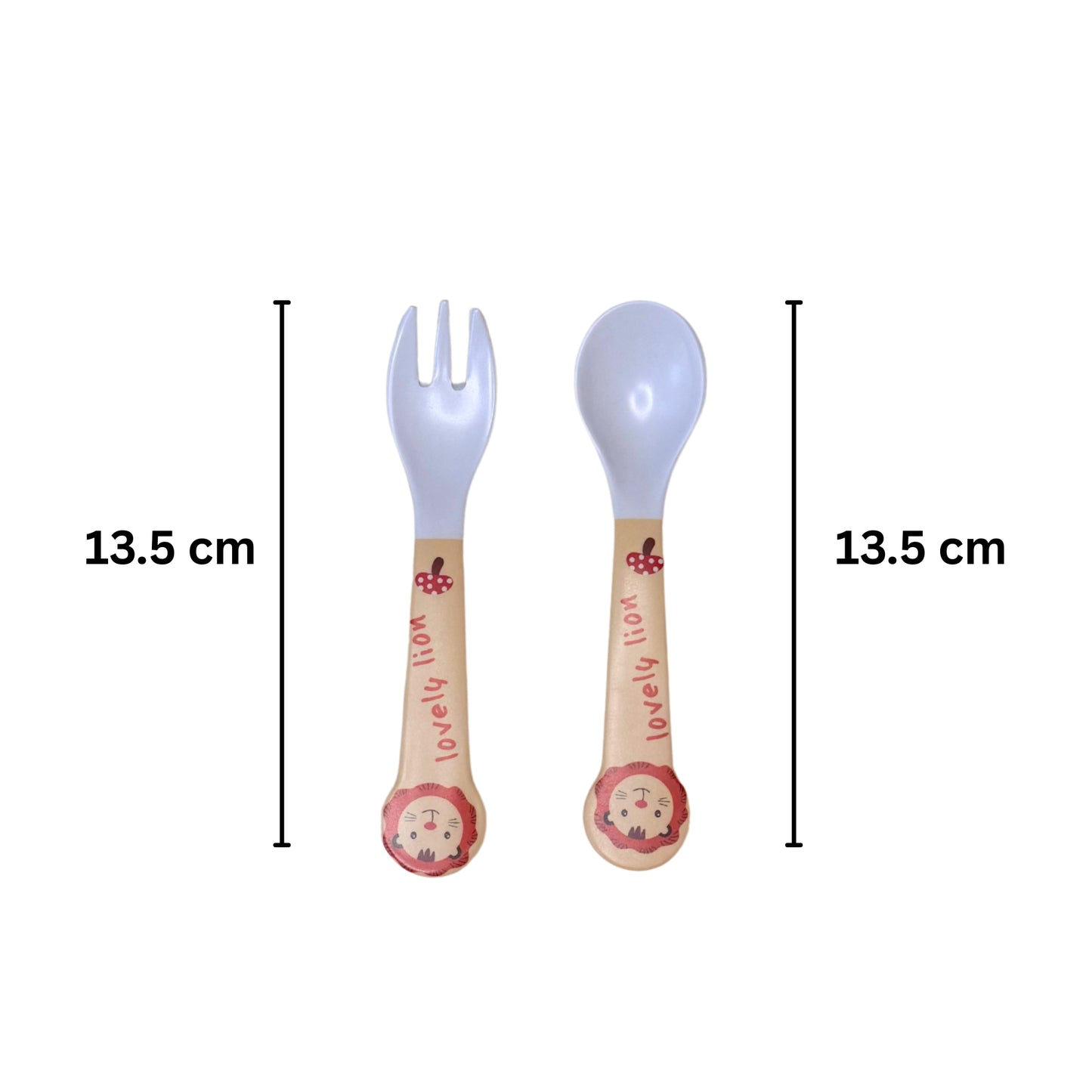 Simba -The Lion King Bamboo Kids Dinner /Feeding Set of 5