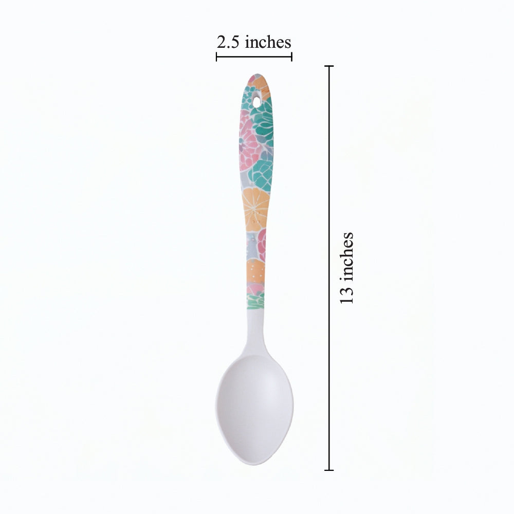 Spring Hues Bamboo Serving Spoons & Turner