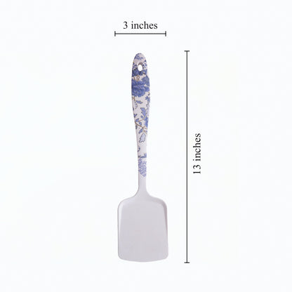 Breezy Blooms Bamboo Serving Spoons & Turners