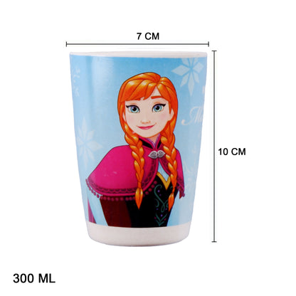 Frozen's Elsa and Anna Bamboo Kids Dinner /Feeding Set of 5