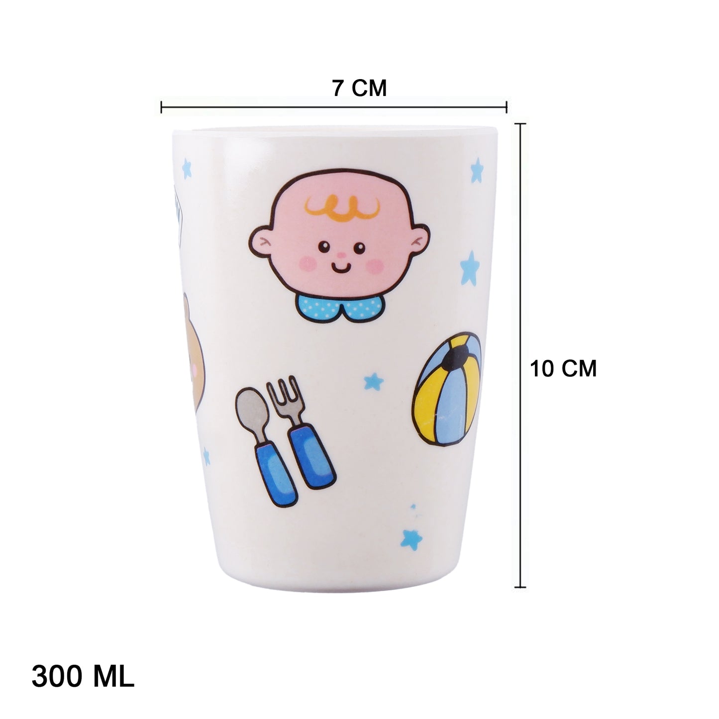 Bubbly Baby Bamboo Kids Dinner /Feeding Set of 5