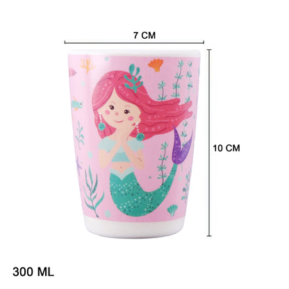 Magical Mermaid Bamboo Kids Dinner /Feeding Set of 5