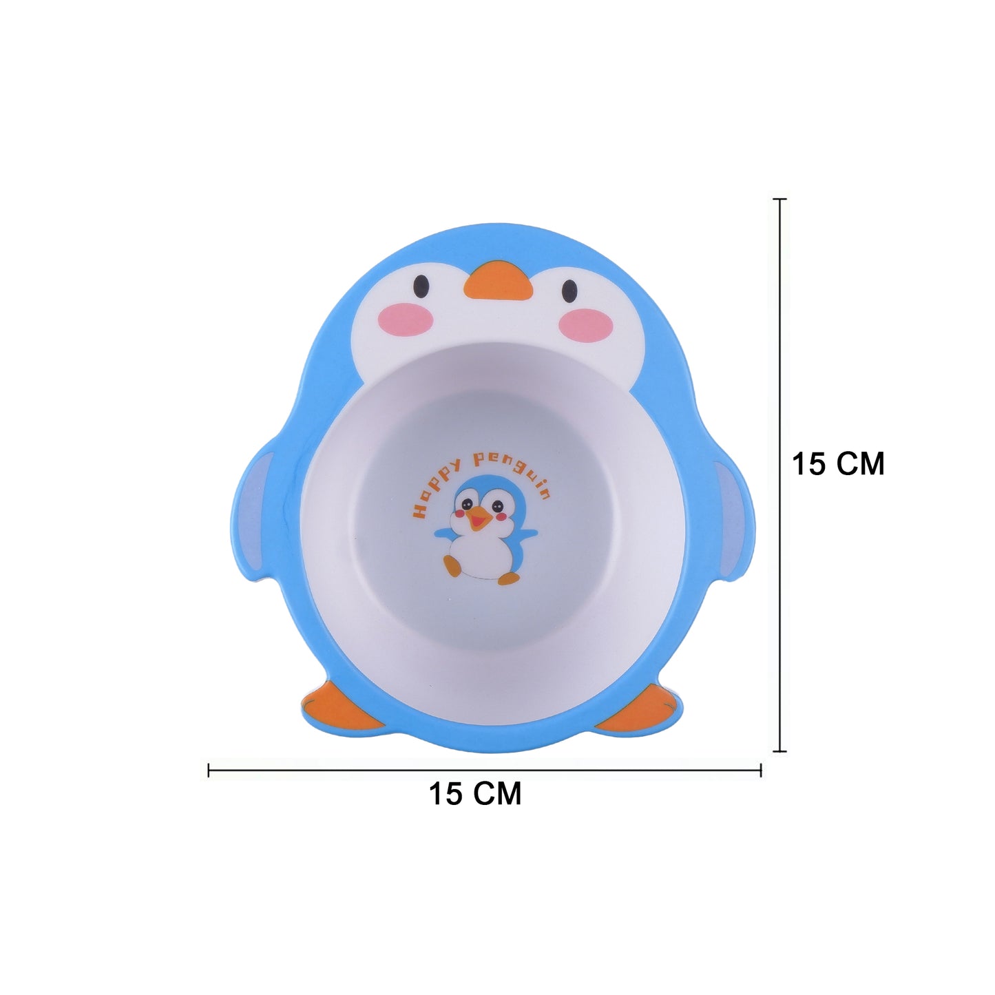 Paddy- The Penguin Bamboo Kids Dinner /Feeding Set of 5