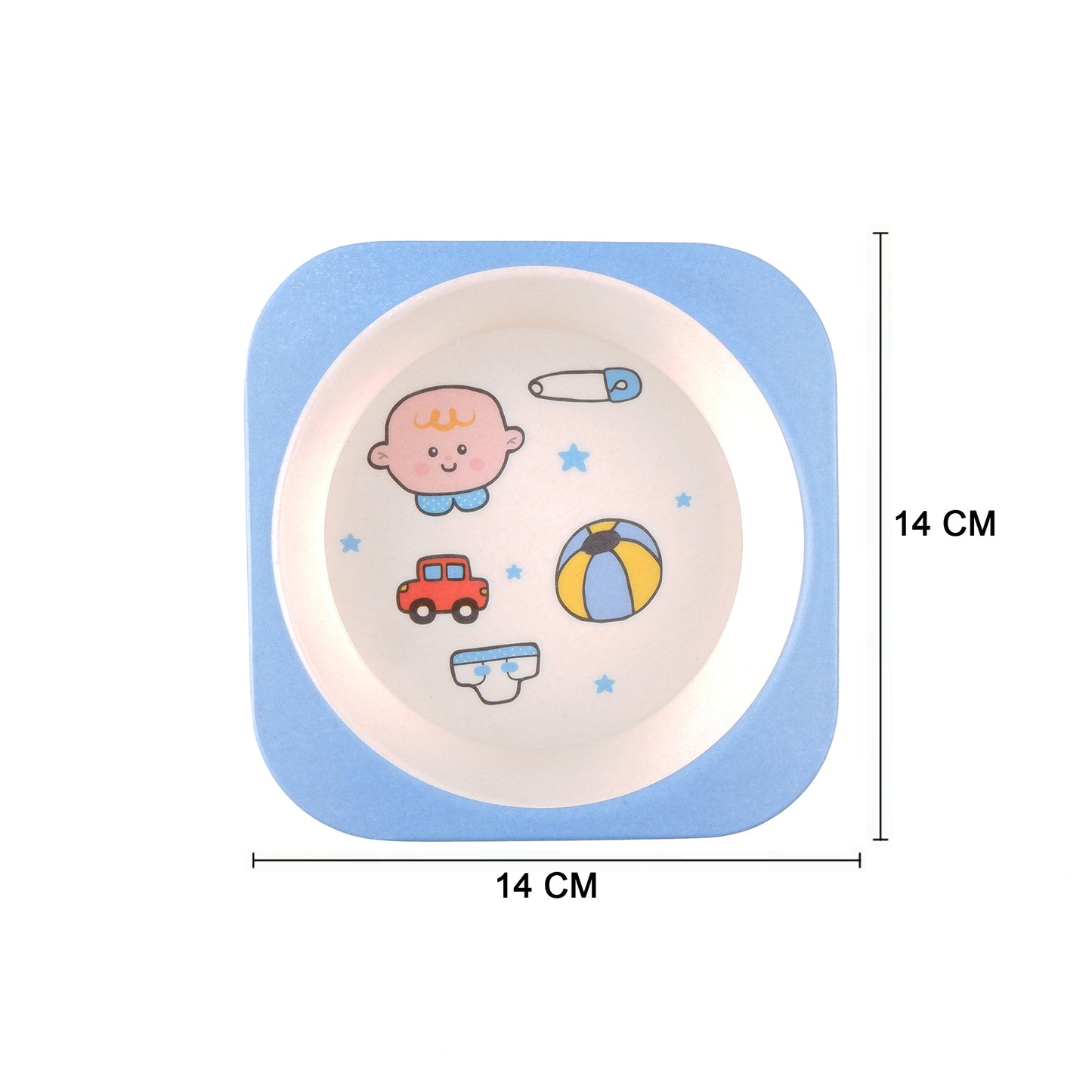 Bubbly Baby Bamboo Kids Dinner /Feeding Set of 5