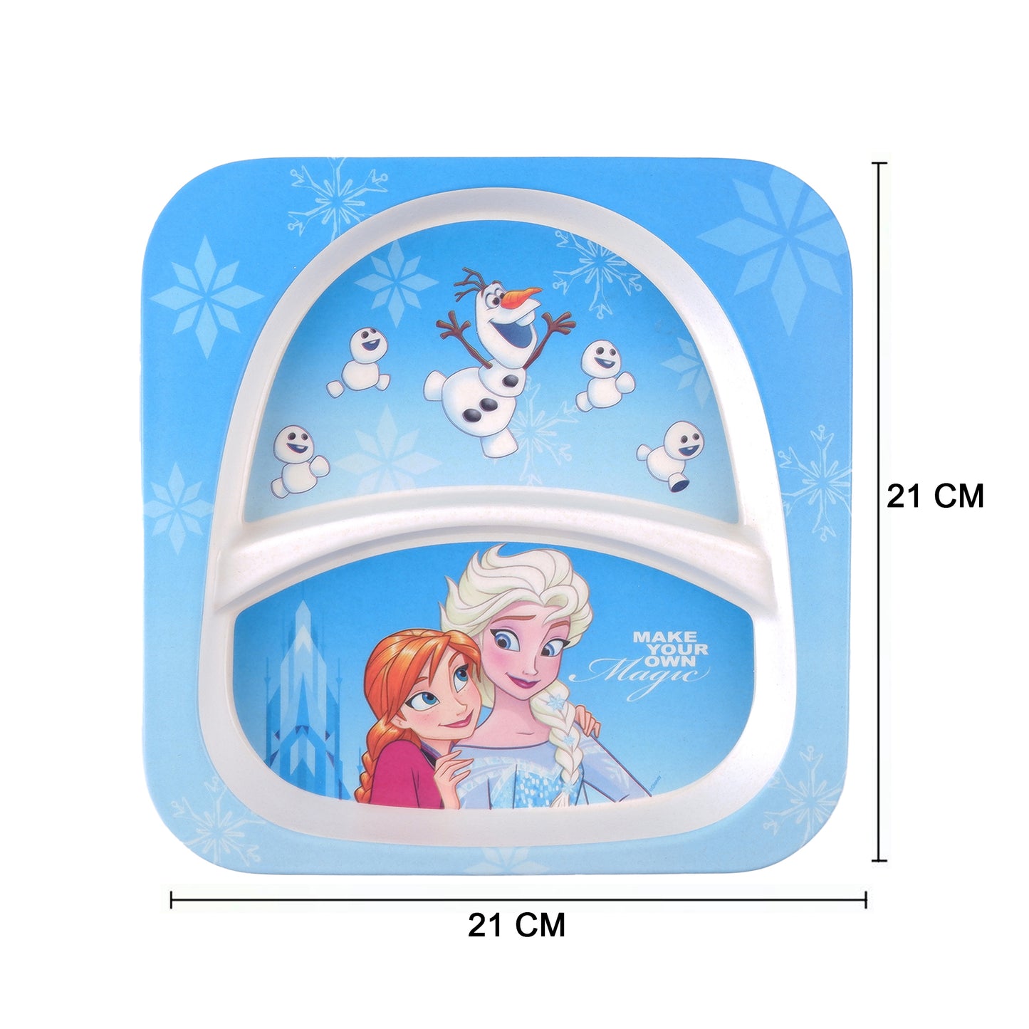 Frozen's Elsa and Anna Bamboo Kids Dinner /Feeding Set of 5