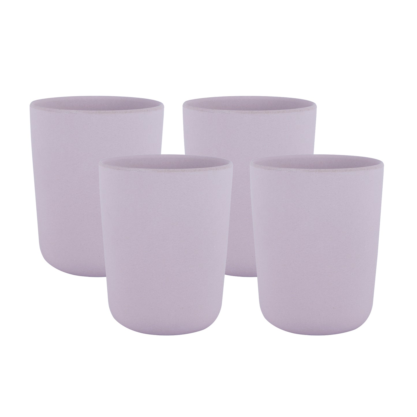 Lavender Love Bamboo Glass -Set of 4- Classic Collection