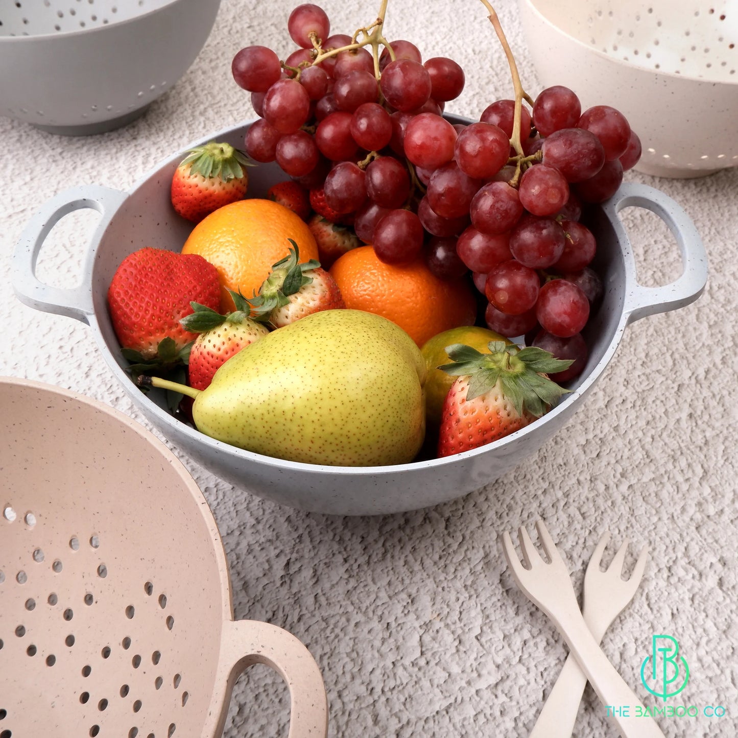 Stylish Bamboo Strainer / Basket for Vegetables/ Fruits