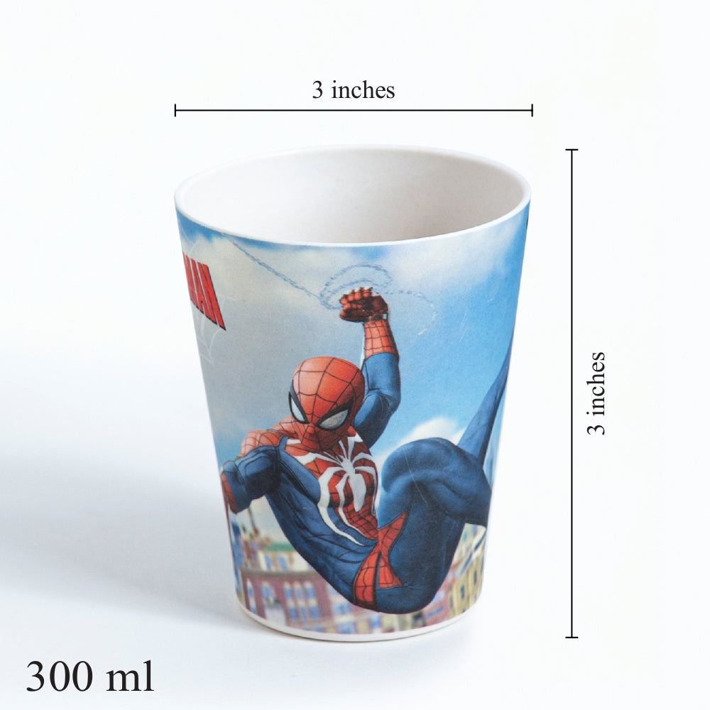 Savvy Spiderman Bamboo Kids Tumblers/ Glasses