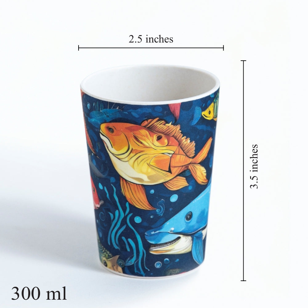 Marine Magical Bamboo Kids Tumblers/ Glasses