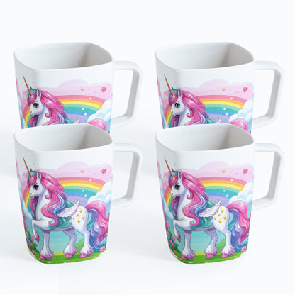 Pink Unicorn Fantasy Bamboo Kids Mugs