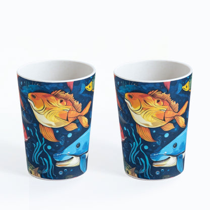 Marine Magical Bamboo Kids Tumblers/ Glasses