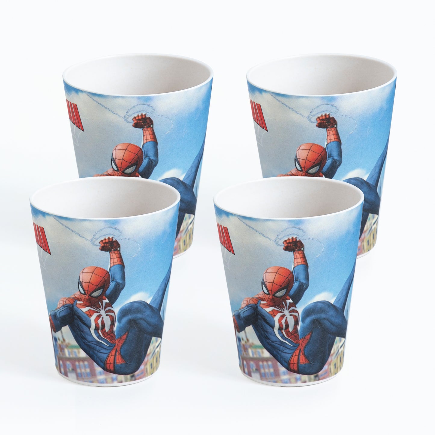 Savvy Spiderman Bamboo Kids Tumblers/ Glasses