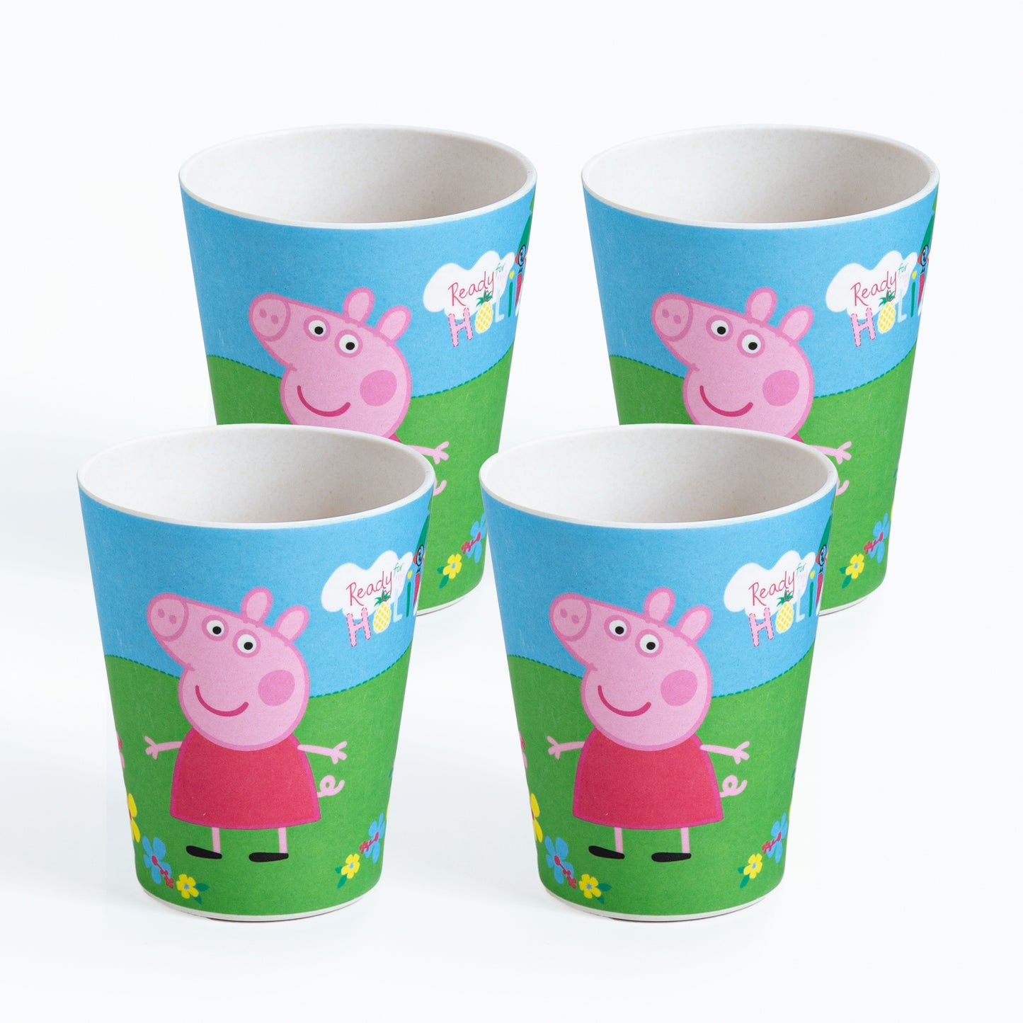 Peppa Pig's Playtime Bamboo Kids Tumblers/ Glasses