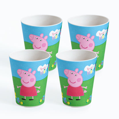 Peppa Pig's Playtime Bamboo Kids Tumblers/ Glasses