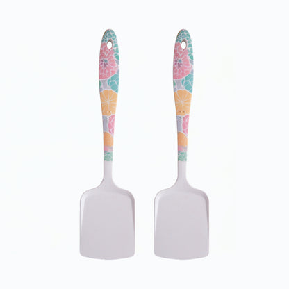 Spring Hues Bamboo Serving Spoons & Turner