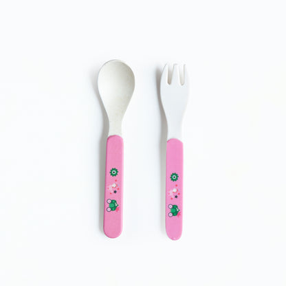 Observant Owl Bamboo Kids Dinner /Feeding Set of 5