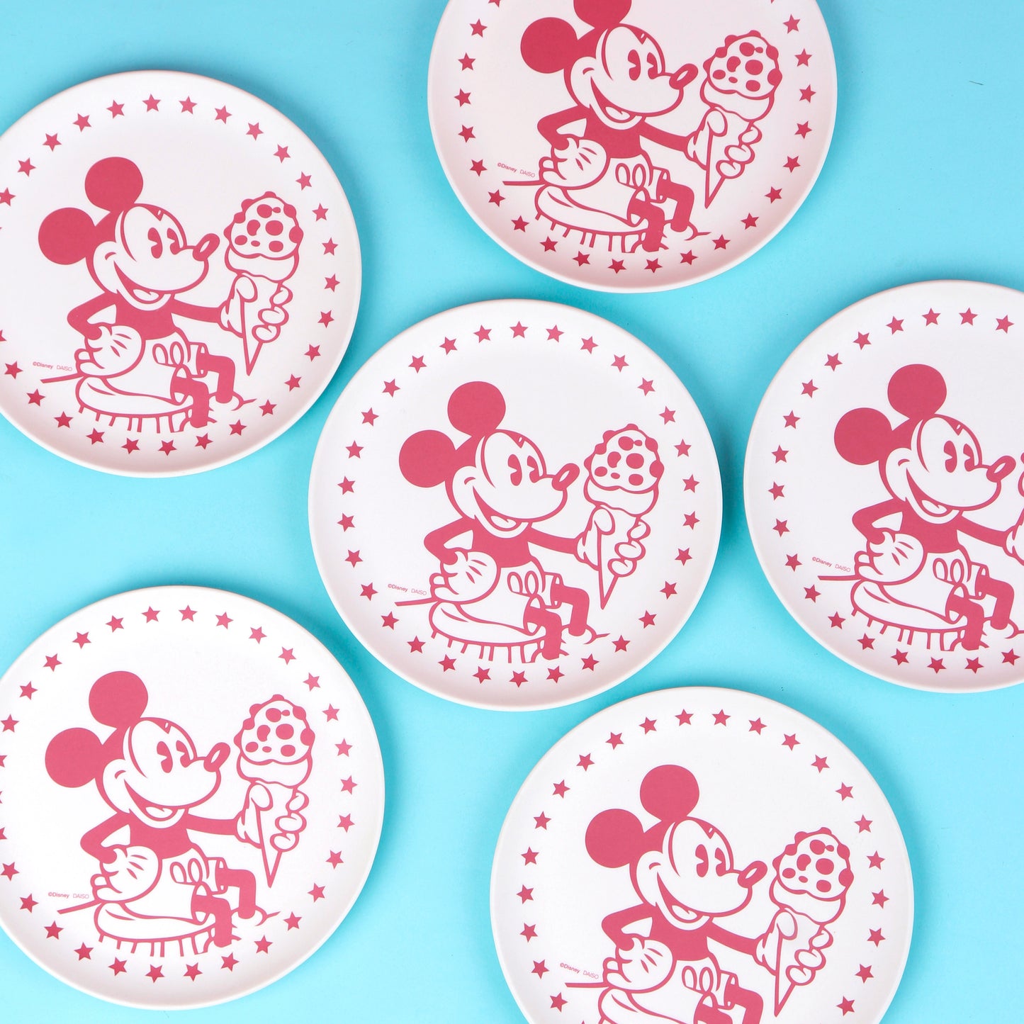 Mickey Mouse Kids Bamboo Plate- Set of 6