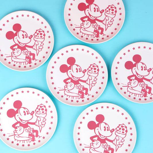 Mickey Mouse Kids Bamboo Plate- Set of 6