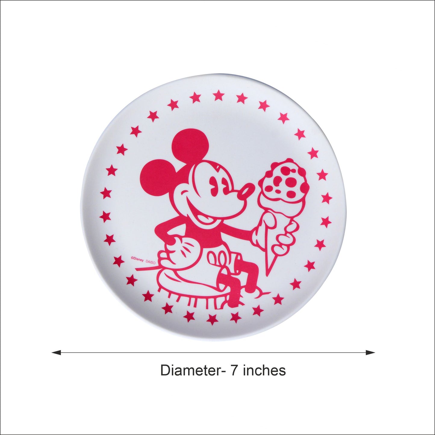 Mickey Mouse Kids Bamboo Plate- Set of 6