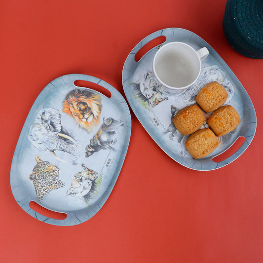 Jungle Themed Small Serving Tray