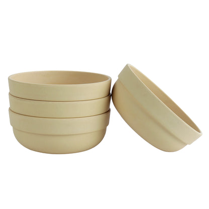 Modern Curry Bowl -Set of 4- Majestic Mustard