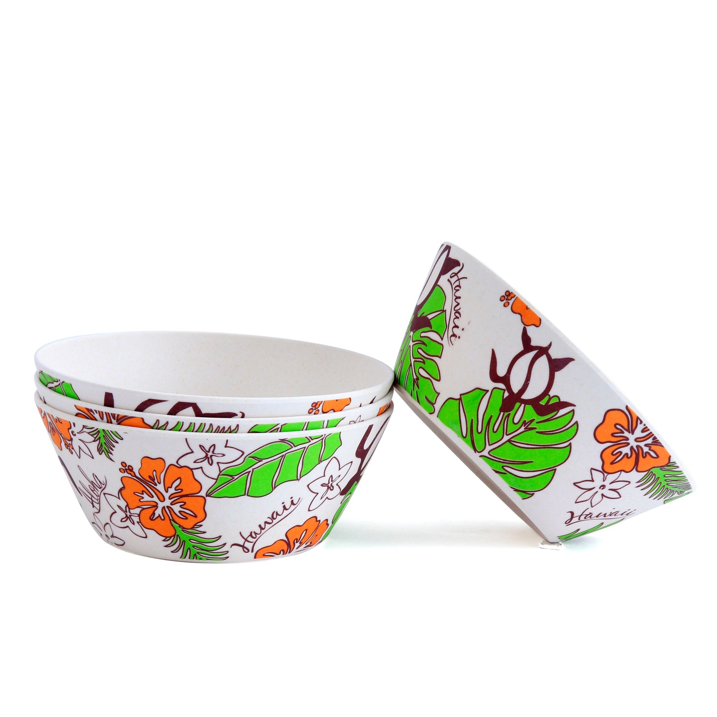 Hawaii Beach Themed Small Fruit/Snack Bowl -Set of 4