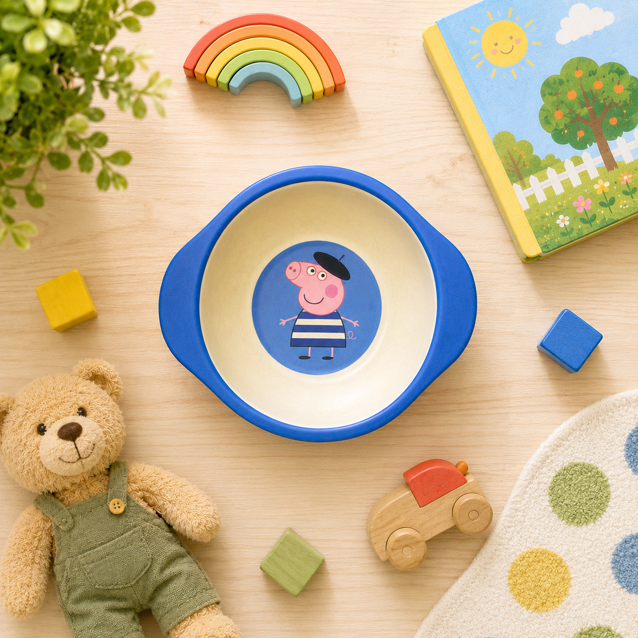 Peppa Pig Bamboo Kids Bowl