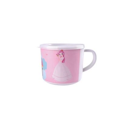 Pretty Princess Bamboo Mug (with Lid)