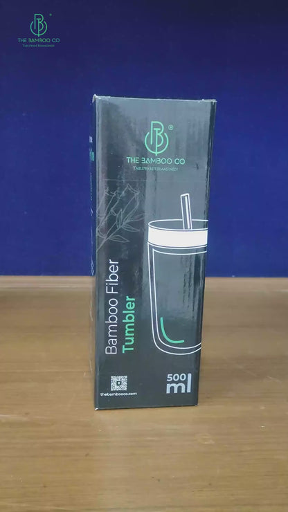 Drink It Up! Modern Bamboo Drinking Sipper for Adults and Kids (Age 7+ Years) with Straw