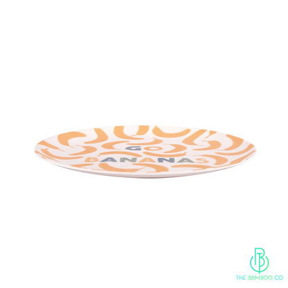 bamboo Go Bananas Appetizer/Quarter Plate