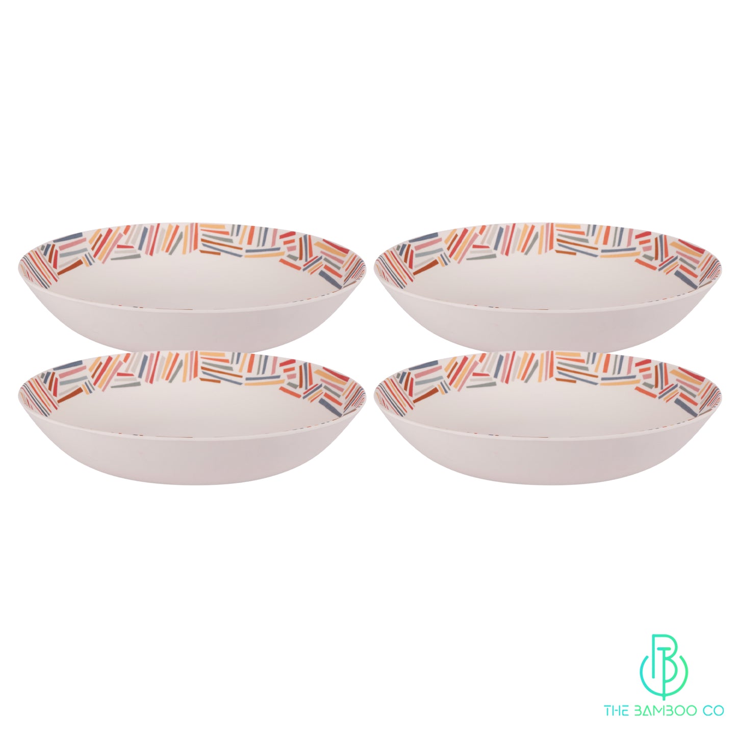 bamboo Colorful Linings Maggie/Pasta Bowl